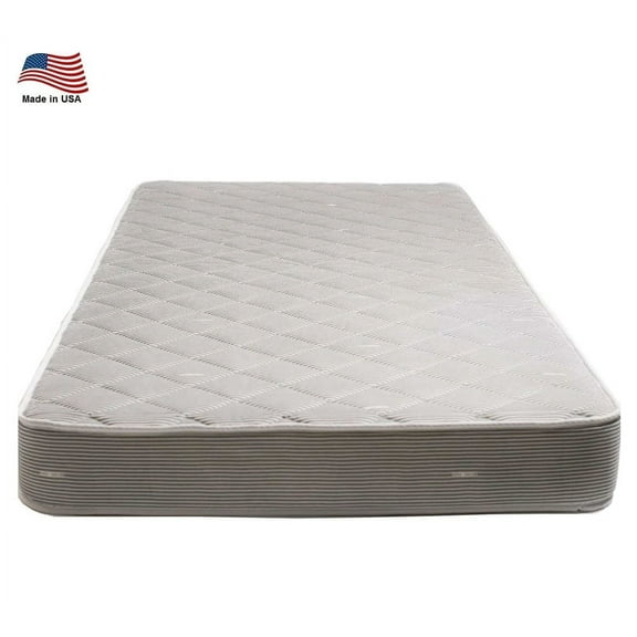 5.5 Inch Mattress for RV Trailer & Camper 30"x78" - Luxury Foam with Pinstripe Design & Quilted Cover Both Sides - Breathable Trailer Bed Mattress for Truckers