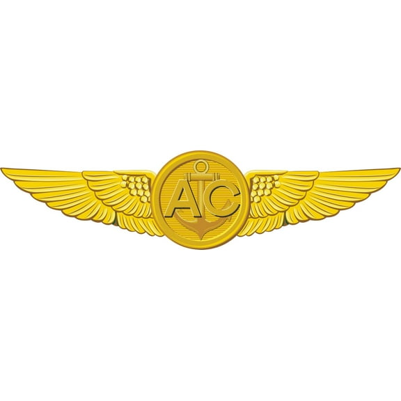 5.5 Inch Navy Aircrew Wings Decal