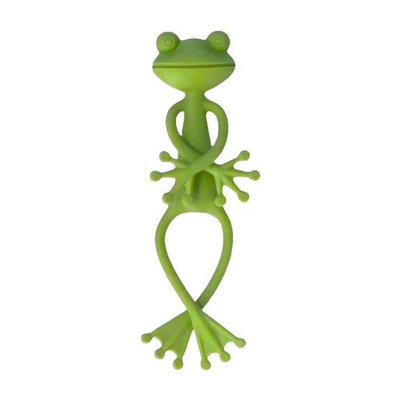 5.5 Inch Plant Stand Green Frog Plant Supports Holder Adorable Stable Large Support for Potted Succulents Garden Decor Planter Fun Gift