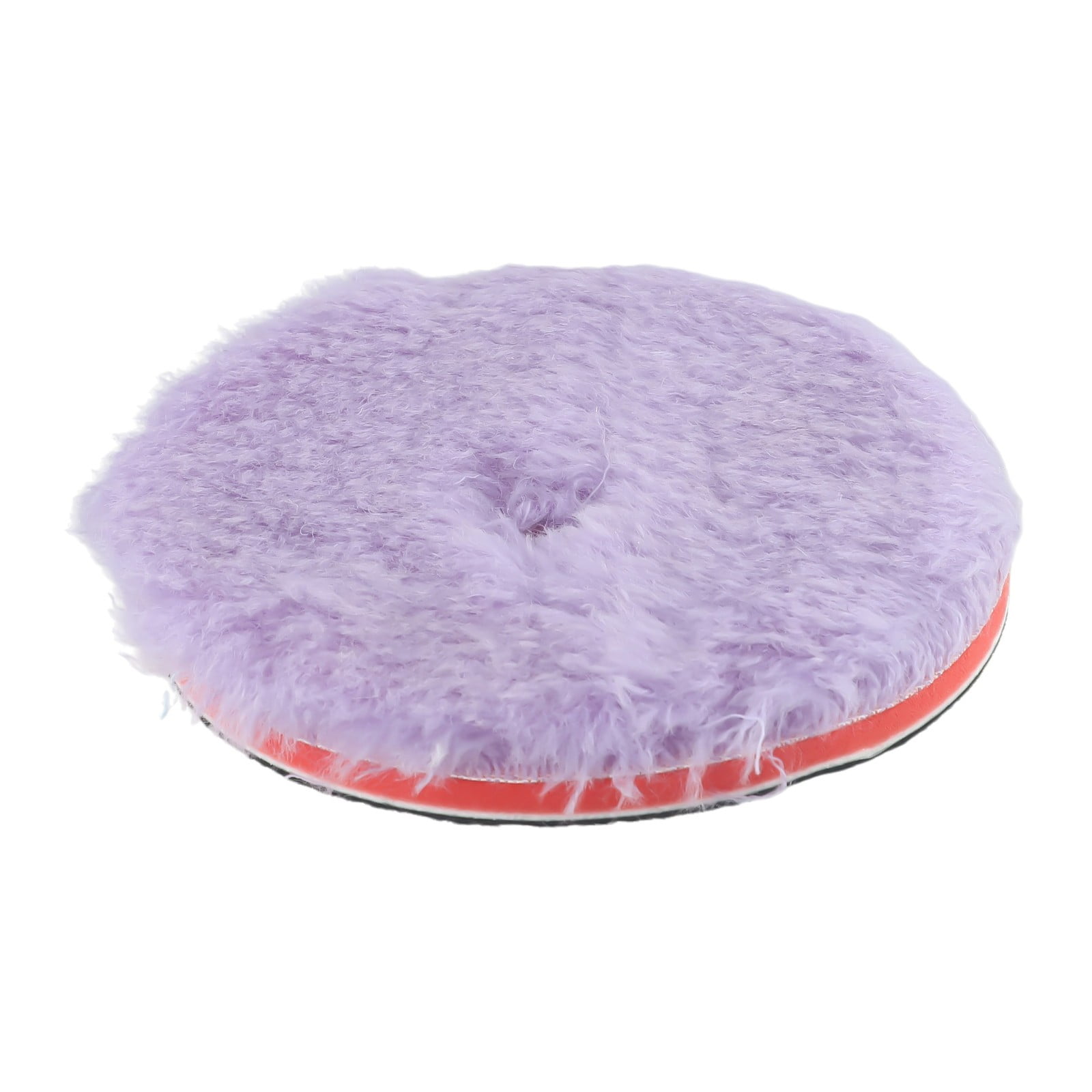 5.5 Inch Purple Wool Polishing Pad for Car Paint Buffing and Finishing