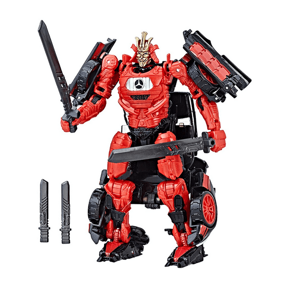 5.5 Inch Scale Warrior Robot Model, Movie Theme Posable Convertible Figure for Display