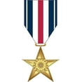 thumbnail image 1 of 5.5 Inch Silver Star Medal Decal Sticker, 1 of 1