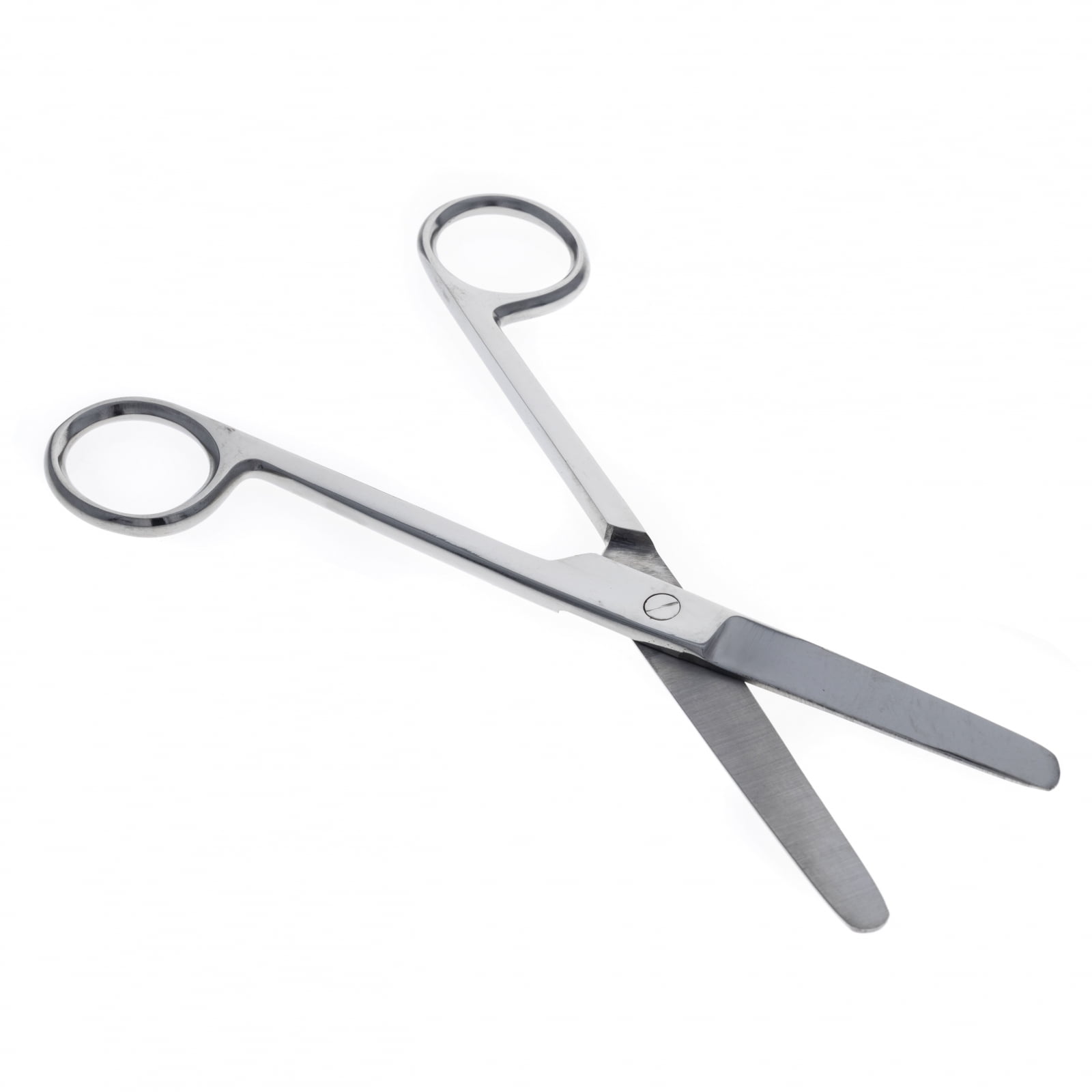 5.5 Inch ToolTreaux Stainless Steel Scissors Straight Blade Blunt Point ...