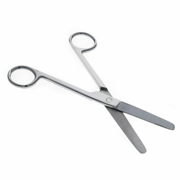 5.5 Inch ToolTreaux Stainless Steel Scissors Straight Blade Blunt Point Edge