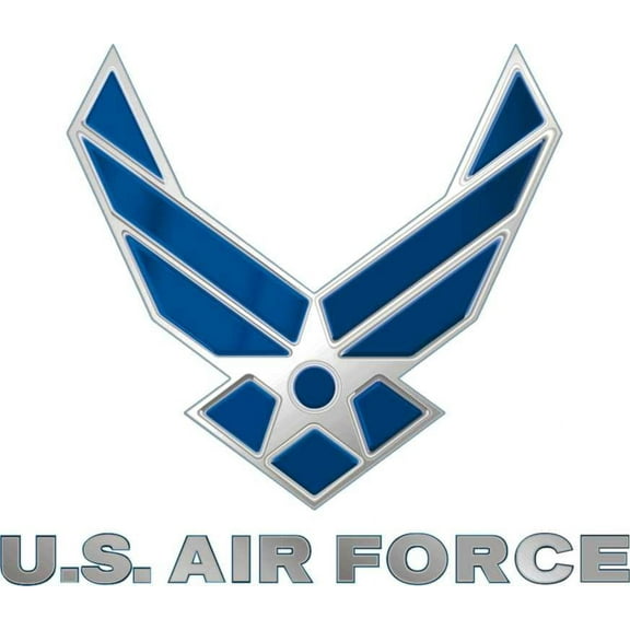 5.5 Inch U.S. Air Force Hap Wing MILITARY DECAL
