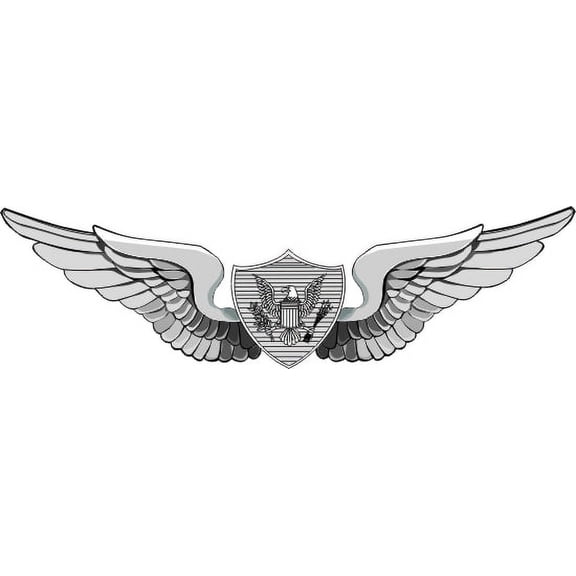5.5 Inch U.S. Army Aircrew Wings Window Sticker