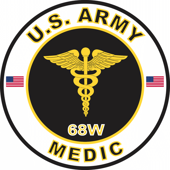 5.5 Inch U.S. Army MOS 68W Medic