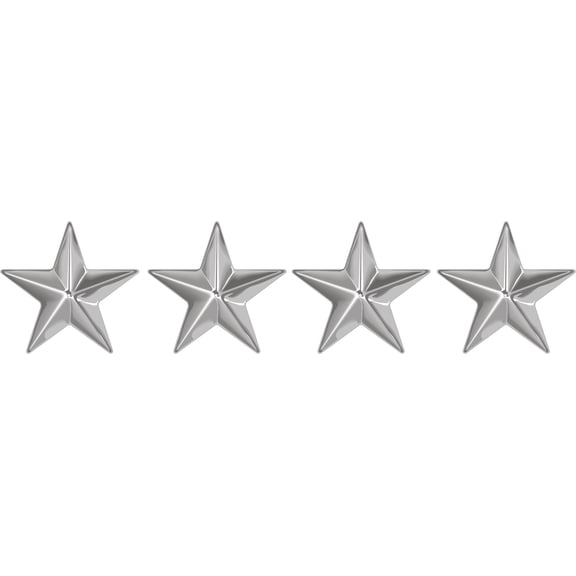 5.5 Inch USMC O-7 / O-10 GENERAL'S STARS RANK DECAL