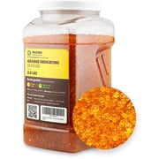 5.5 LBS "Dry & Dry" Premium Orange Indicating Silica Gel Beads Industry Standard 3-5 mm, 3D Printer Desiccant - 5.5 LBS Reusable