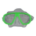 thumbnail image 1 of 5.5" Lime Green Newport Recreational Swim Mask With Adjustable Strap for Kids, 1 of 2