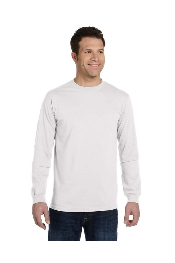 5.5 Oz., 100% Organic Cotton Classic Long-Sleeve T-Shirt , EC1500 , WHITE , X-Large