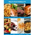 thumbnail image 1 of 5.5 Quart Air Fryer with See-Thru Window, Heatexpress Technology, 9 Preset Menus for Quick Meals, 1 of 6