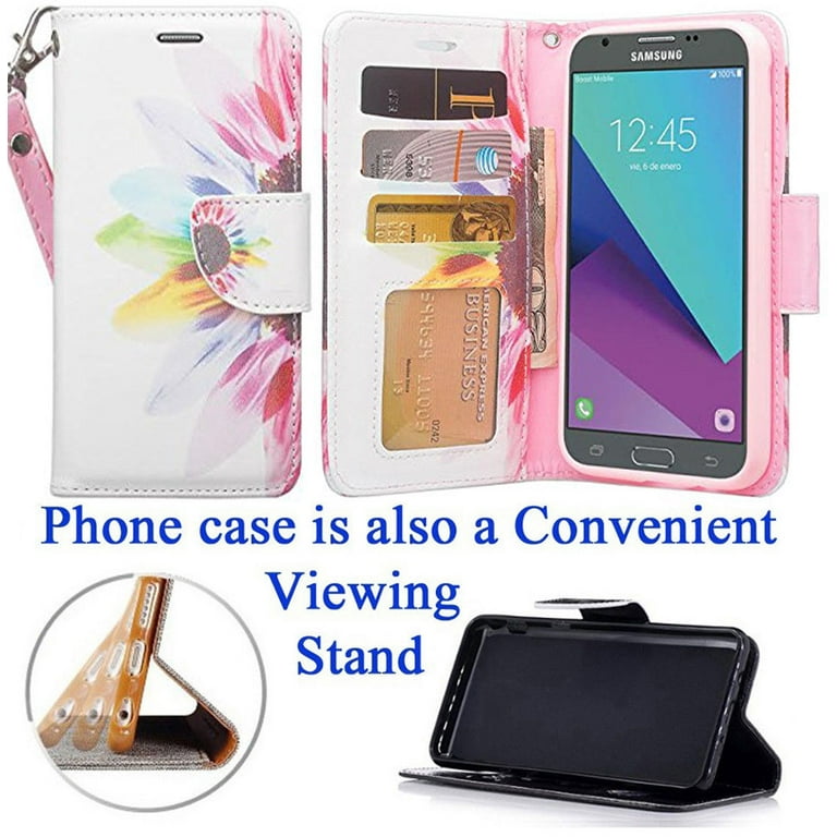 Gold Samsung Galaxy On7 Prime Flip Cover Original Samsung On7