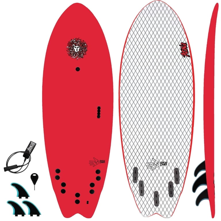 5-5 Soft Top Short Foam Surfboard for Beginners and Kids