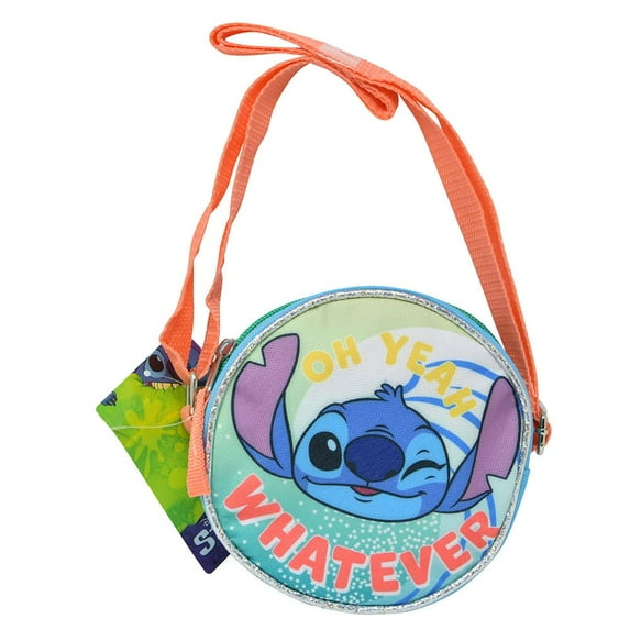 5.5" Stitch Round Small Crossbody Bag