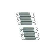Jumpking Heavy Duty Trampoline Springs 5.5-inch for Trampolines, Stainless Steel Trampoline Replacement Springs (set of 10)