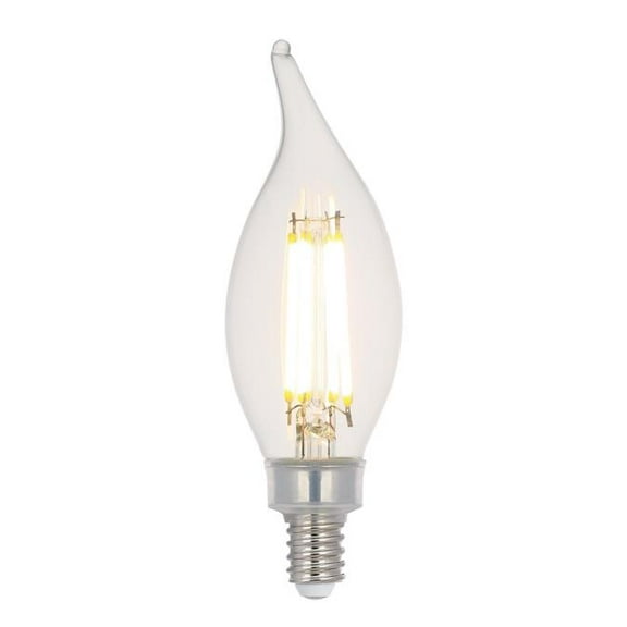 5.5 Watt (100 Watt Equivalent) CA11 Dimmable Filament LED Light Bulb,6 Per Box