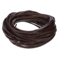 thumbnail image 1 of 5.5 Yard 3mm Flat Leather Cord, Leather Lacing Strips for DIY Crafting Coffee, 1 of 6