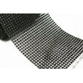 thumbnail image 1 of 5" 5 Yards Black Diamond Mesh Wrap Roll Crystal Rhinestone Sparkle Ribbon, 1 of 1
