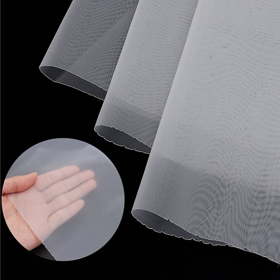 5.5 Yards Silk Screen Printing Mesh Fabric 40 Inch Width Nylon High Tension Mesh Making for Paint Filter Cloth T-Shirt Screen Printing Machine Fabirc White DIY