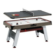 5.5 ft. Arcade Air Hockey Table and Tennis Top 2-in-1 with Accessories,by Hall of Games