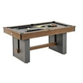 thumbnail image 1 of Barrington Billiards Urban 5.5 ft Pool Table with 2 Cue Sticks & Complete Accessory Set, Gray, 1 of 9