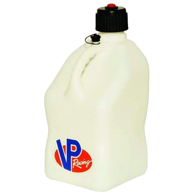 5.5 gal Square Motorsports Jug, White