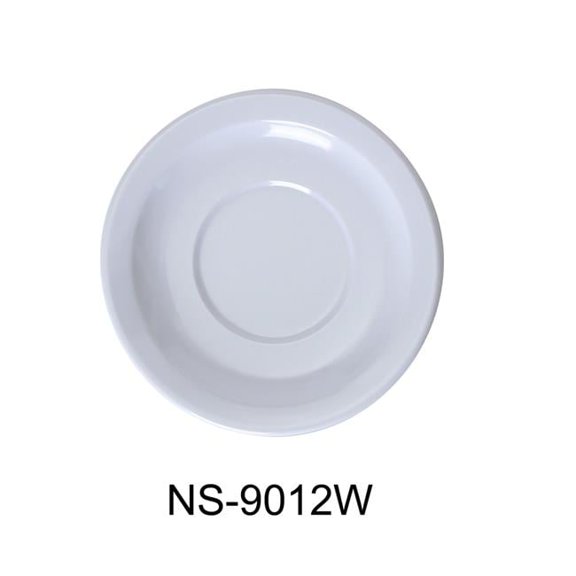 5.5 in. Coupe Pattern Saucer, White - Pack of 48