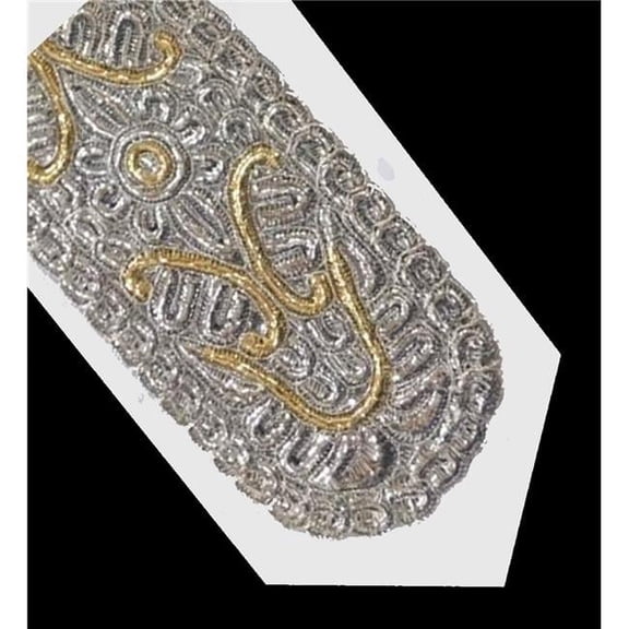 5.5 in. Silver & Gold Diamond Design Atarah