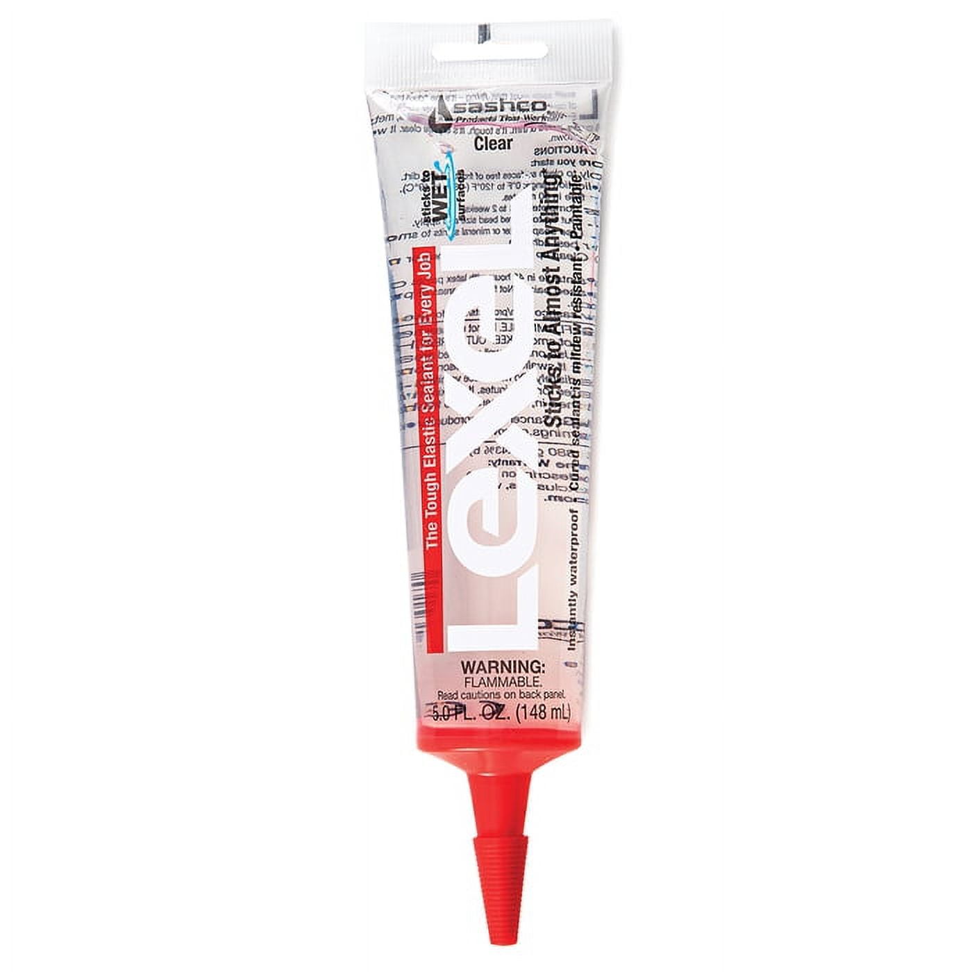 Clear 5 oz Silicone Rubber Indoor/Outdoor Sealant