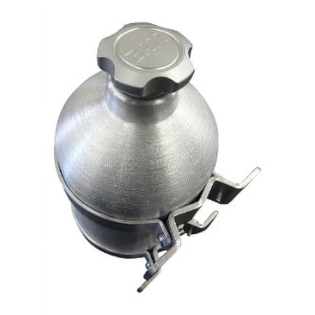 5.5" x 12" Spun Aluminum Vertical Gas Tank .8 Gallon " No Welds