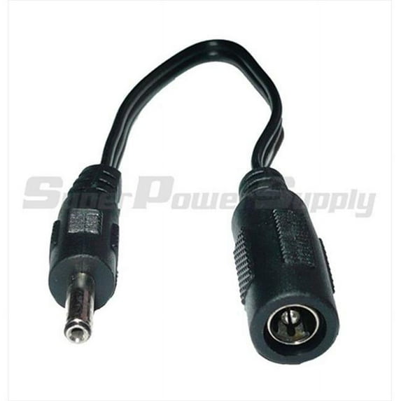 5.5 x 2.1 mm. To 3.5 x 1.35 mm. AC Adapter Barrel Plug for Wall Chargers