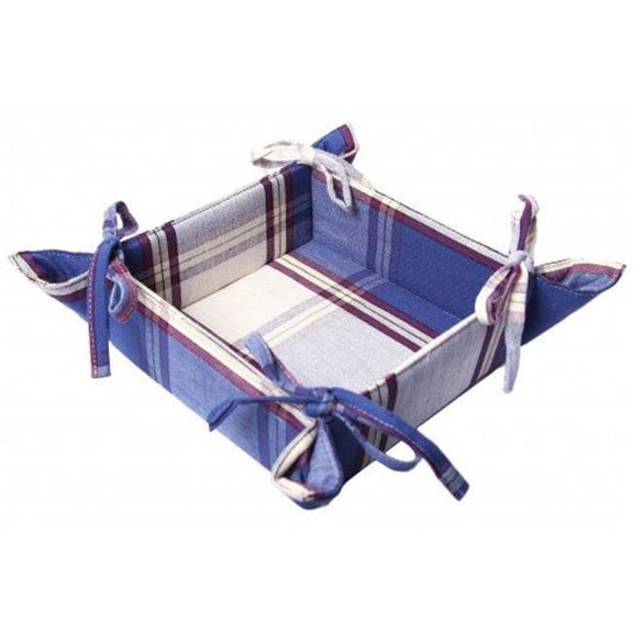 5.5 x 5.5 in. Bread Basket, Sherwood Navy