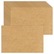 Pinovk Matte Brown Card Stock, Set of 50 Sheets, 5.5 x 8.5 Inch, 50 Count