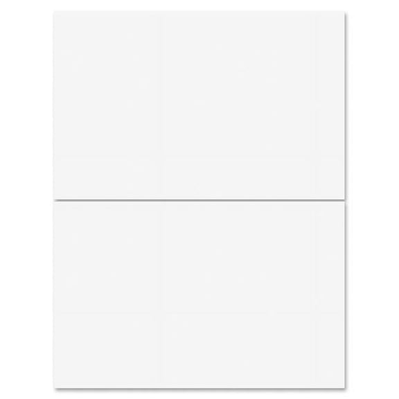 5.5 x 8.5 in. Self Adhesive Labels, White 1000 Count