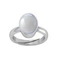 thumbnail image 1 of 5.50 Ratti Natural Certified Unheated Untreatet Rainbow Moonstone Ring For Men And Women By Lab - Certified-B0DQQ8, 1 of 6