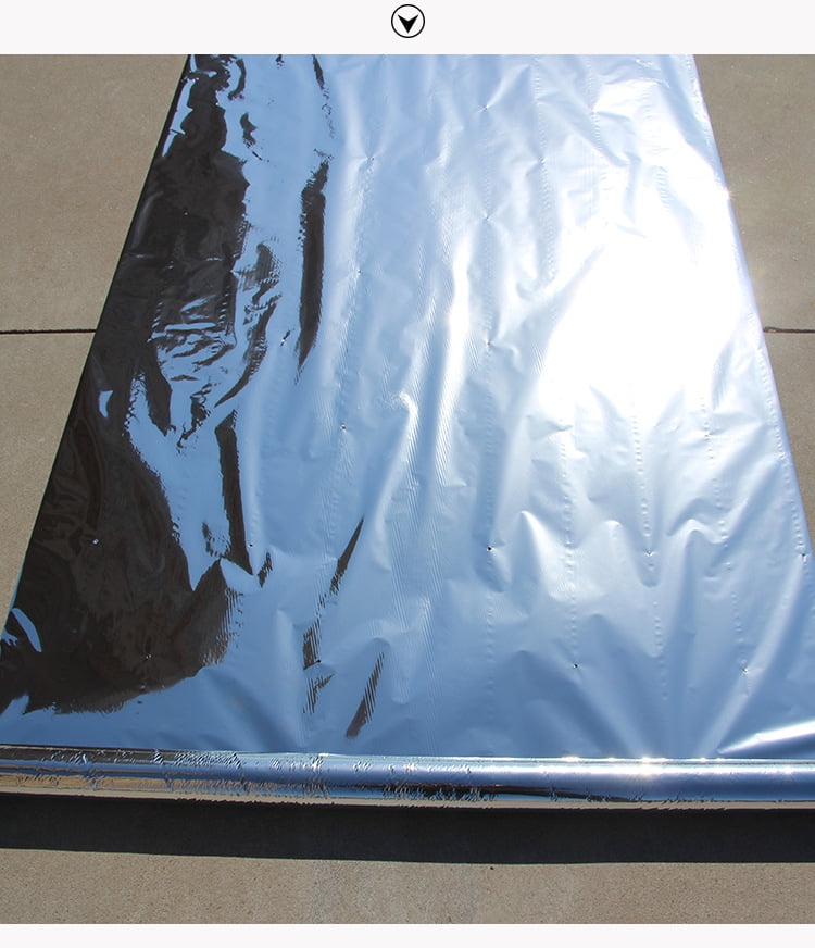 550M Silver Reflective Film Environmental Portable Light Healthy
