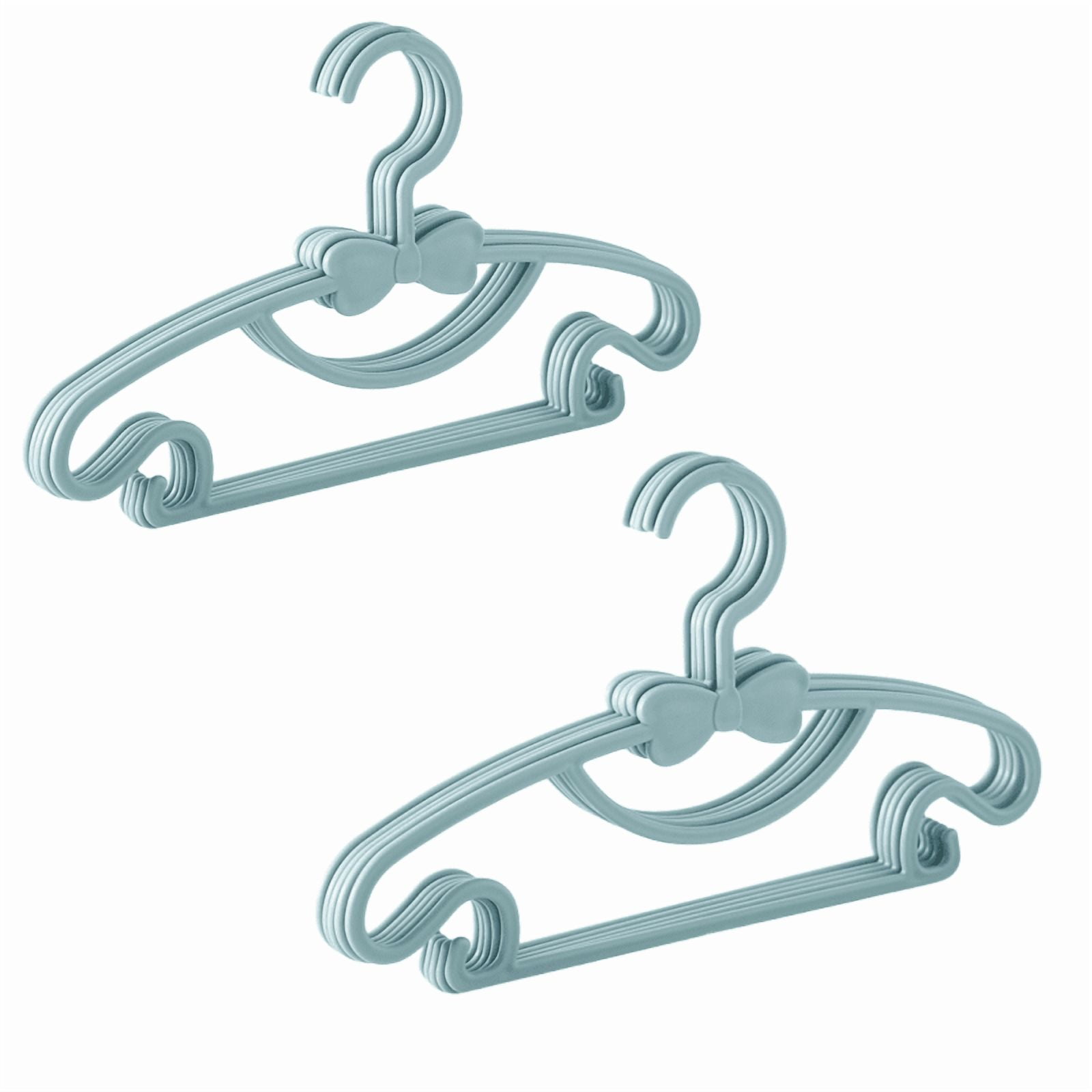 5-50Pcs Baby Hangers Plastic Kids Clothes Storage Hanger Rack for Nursery Children Hangers Toddler Infant Portable Coats Home