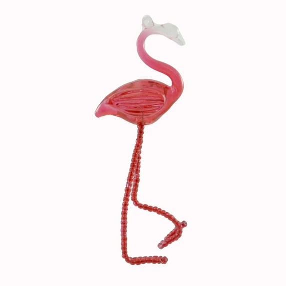 5.50In Flamingo Ornament, Lucite, Beach Bird Tropical 10149180