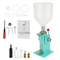 thumbnail image 1 of 5-50ml Manual Paste Liquid Filling Machine, Filling Machine,Adjustable Bottle Filling Machine With Transparent Hopper,Lightweight Bottle Filler for Liquid Paste Cosmetic Cream, 1 of 7