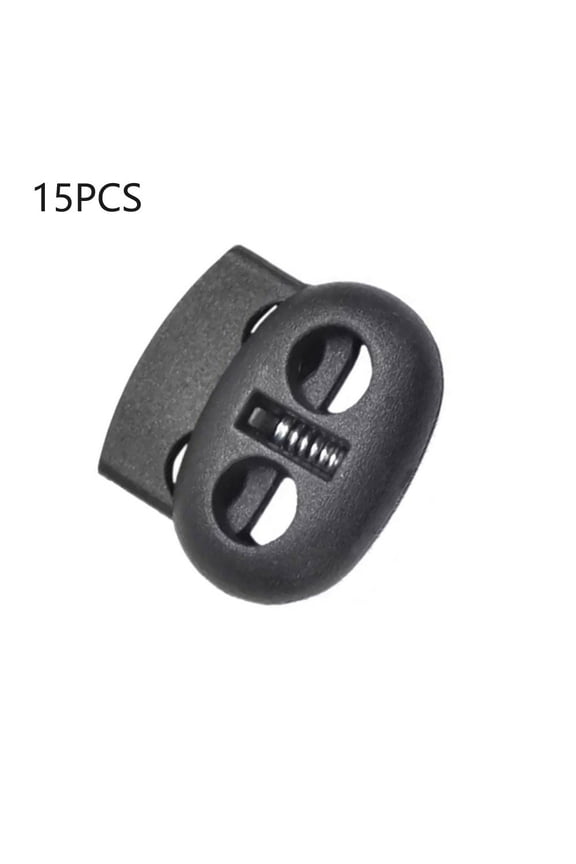 5-50pcs Cord Lock Stopper Toggle Clip Block Retainer For Drawstring Elastic Lanyard Paracords Rope Garment Bag Accessories