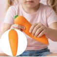 thumbnail image 1 of 5.51" Carrot Stress Toys, Carrot Squishy, Squeeze Fidget for Adults Novelty Office Decor & Relaxation Tool, Easter Gifts, 1 of 8