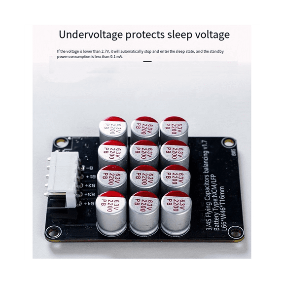 5.5A Current Active Balancer 10S Equalizer Lithium Ion Lifepo4 LTO Lithium Battery Active Equalizer Balance Board
