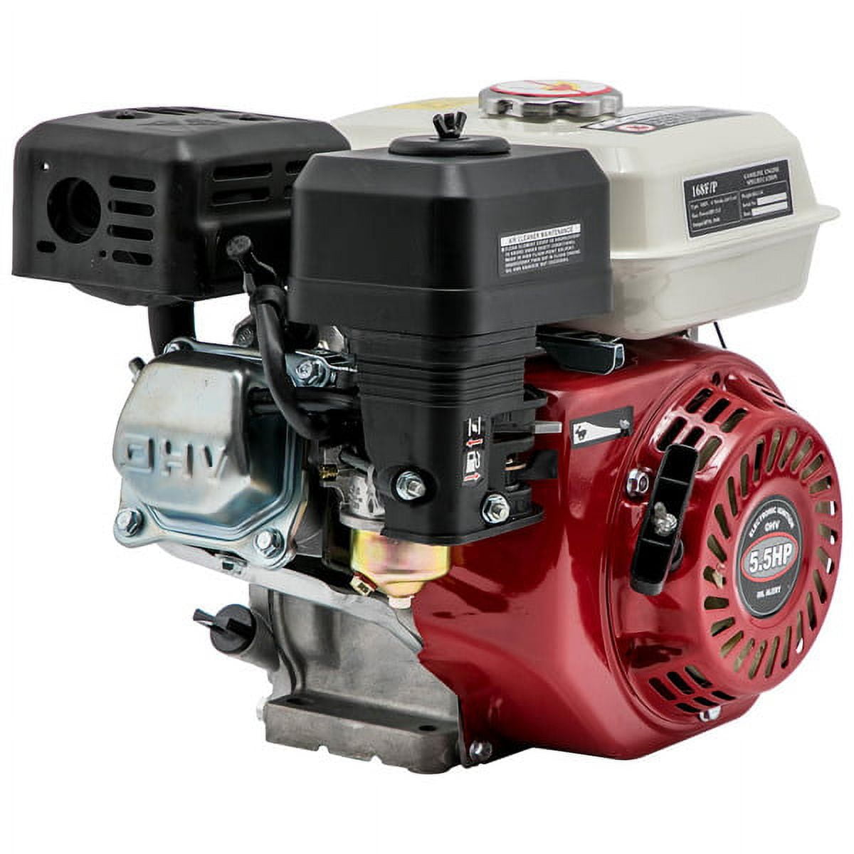 5.5HP 168cc Gasoline Engine - Pull Start 4-Stroke OHV Motor for Honda ...