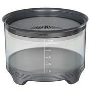 5.5L Dog Water Bowl,186oz Large Capacity No Spill Water Bowl for Dogs, Splash Proof Slow Water Feeder with Heightened Base, Anti-Slip Slow Drinking Pet Water Bowl for Messy Drinkers