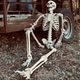 thumbnail image 1 of Gamexcel 5.5ft Halloween Skeleton with Movable Joints, Realistic Bones Prop for Yard, Lawn, or Haunted House Decor, 1 of 8