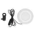 thumbnail image 1 of 5.5in Video Conference Fill LED Light Round 3 Mode 10 Level USB Powered Desktop RBG Laptop Clip Lamp, 1 of 8