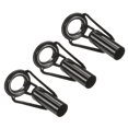 thumbnail image 1 of 5.5mm Tube Dia Stainless Steel Fishing Rod Tips Repair Kit Ring Guide, 3 Pack, 1 of 6