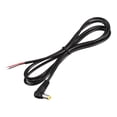 thumbnail image 1 of 5.5mm x 2.1mm DC Power Extension Cable 90 Degree Angle Male Plug 1m 2pack, 1 of 5