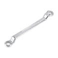 thumbnail image 1 of 5.5mm x 7mm Metric 12 Point Offset Double Box End Wrench Chrome Plated, Cr-V, 1 of 5